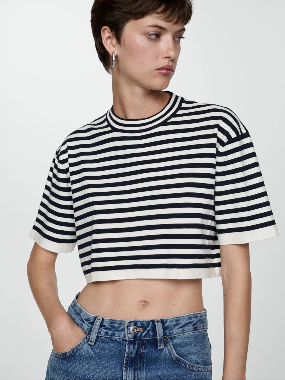 Zara Knit crop top